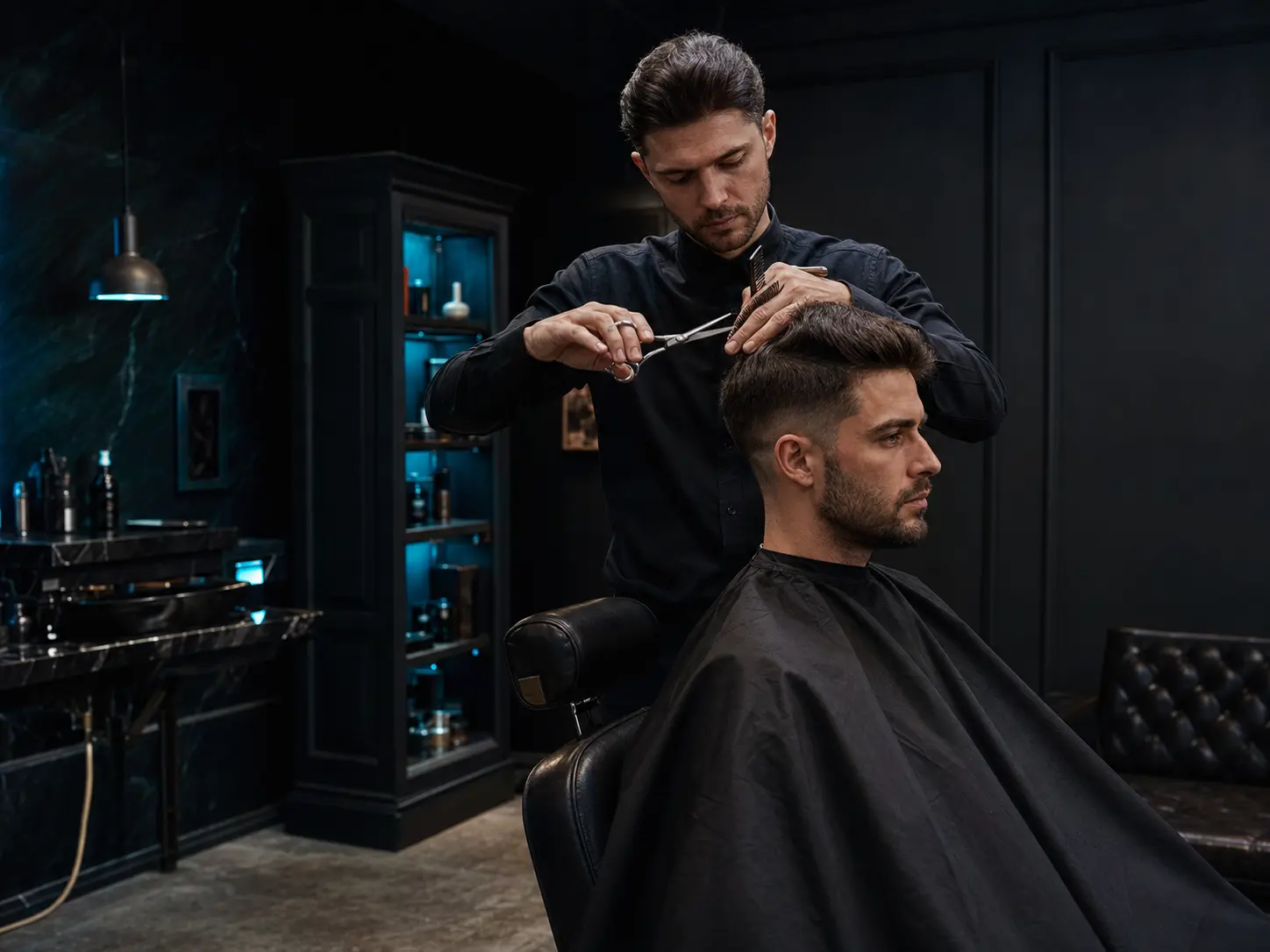 Signature Cut at Prestige Barber Malta